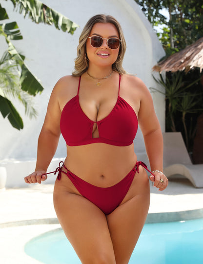 Conjunto Bikini Mujer Reductor Tejido Fresco Ajustado