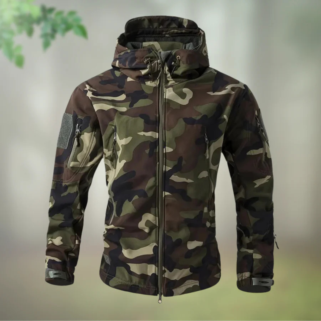 Chaqueta Hombre Tactica Invierno Ajuste Comodo