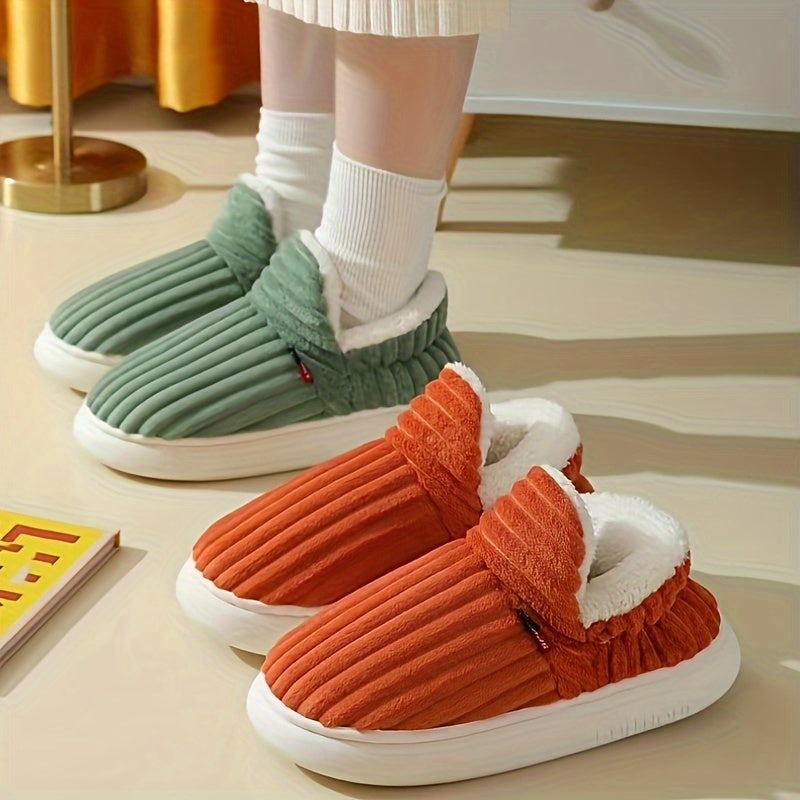 Zapatillas Mujer de Felpa Invierno Cálidas y Acogedoras