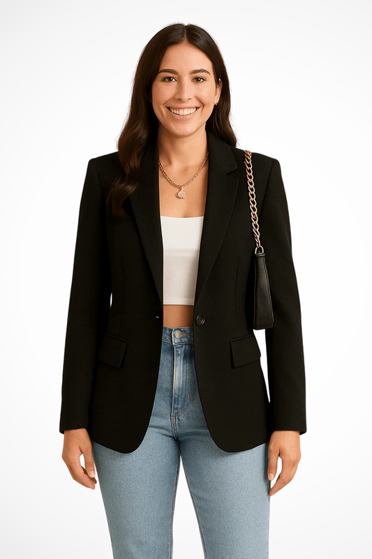 Blazer Mujer Ligero Corte Ajustado - Mavetta