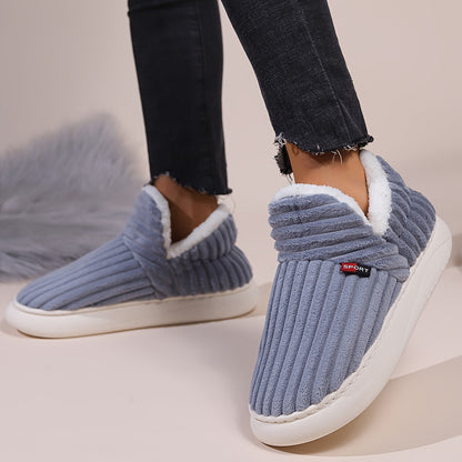 Zapatillas Mujer de Felpa Invierno Cálidas y Acogedoras