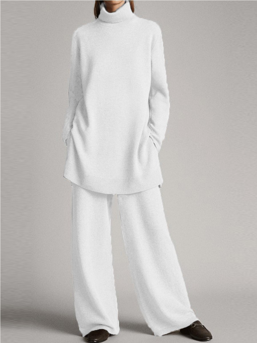 Conjunto Mujer de Algodón Estilo Relajado Dos Piezas