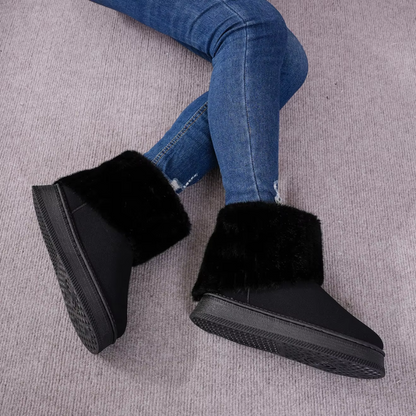 Botas Mujer Invierno Forradas Calidas Ajuste Confortable
