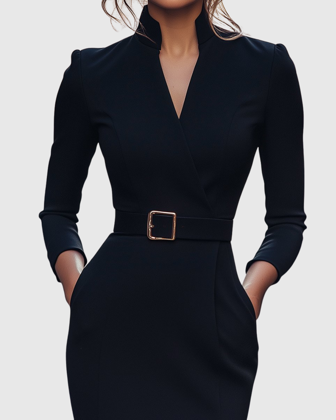 Vestido fiesta mujer estilo refinado elegante