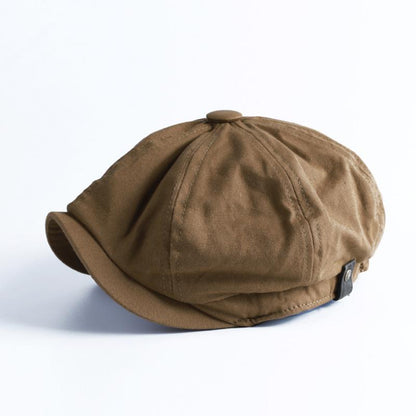 Boina Hombre Estilo Retro Flatcap Ajuste Clásico