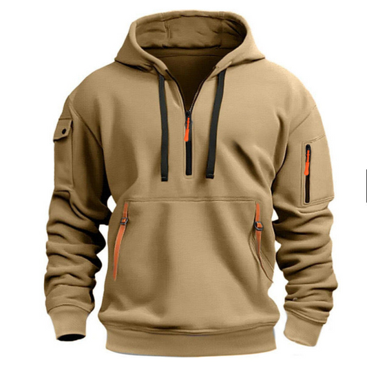 Sudadera Hombre con Capucha Invierno Ajuste Regular - Mavetta