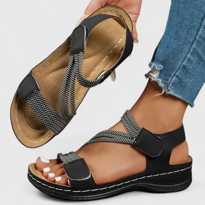 Sandalias Mujer Elegantes Ajuste Confortable