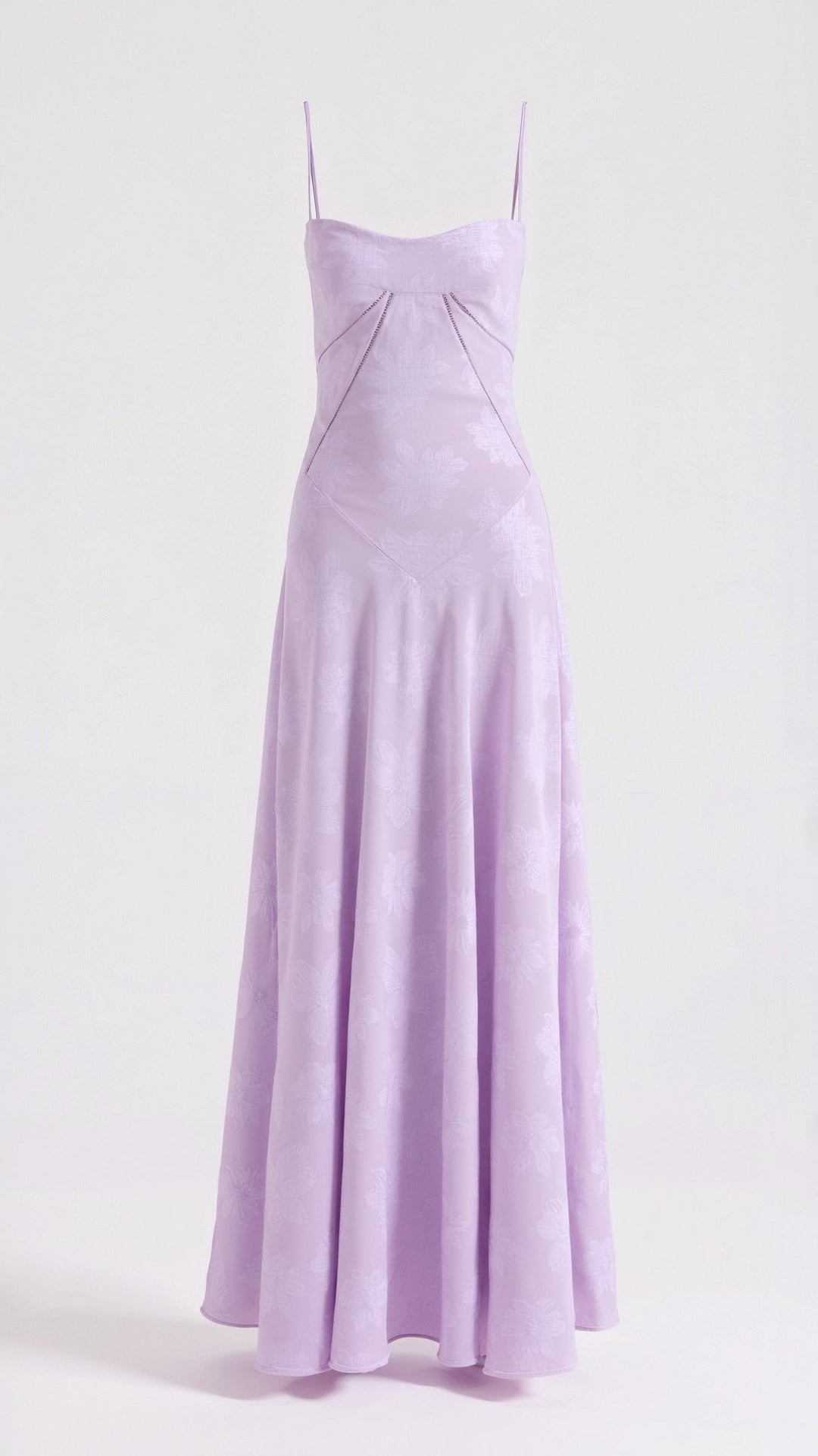 Vestido maxi mujer lencero invitada boda elegante