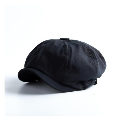 Boina Hombre Estilo Retro Flatcap Ajuste Clásico