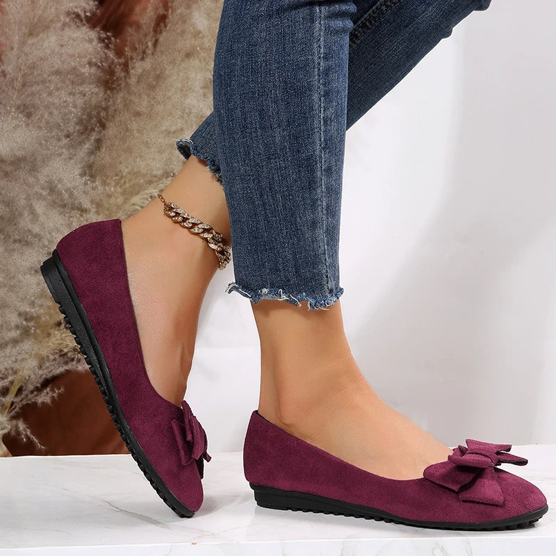 Zapatos Ballerina Mujer Comodos Ajuste Clasico - Mavetta