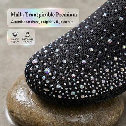 Zapatos acuáticos Unisex secado rápido brillante