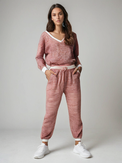Pijama Mujer Dos Piezas Tejido Suave Ajuste Comodo - Mavetta