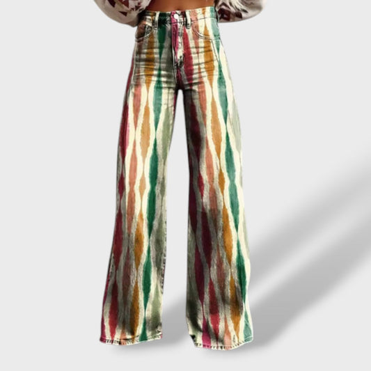 Pantalón Mujer Estilo Boho Corte Vintage - Mavetta