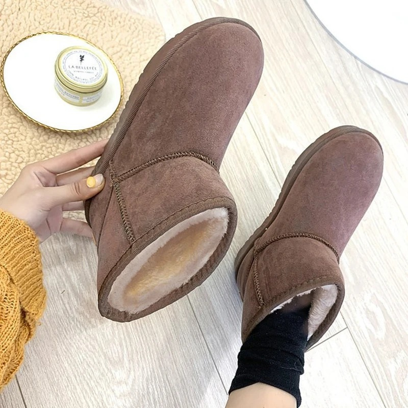 Botas Invierno Niña con Forro Cálido y Suela Antideslizante