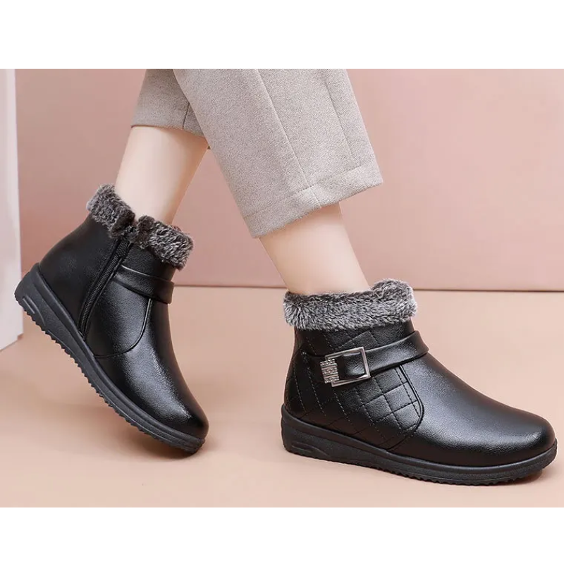 Botines Mujer con Suela Gruesa y Diseño Casual