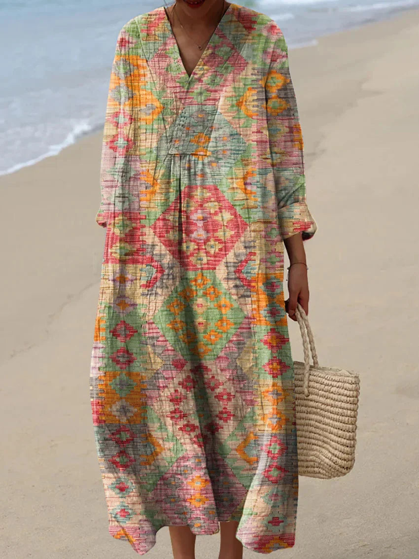Vestido Mujer de Algodón Fresco y Versátil - Mavetta
