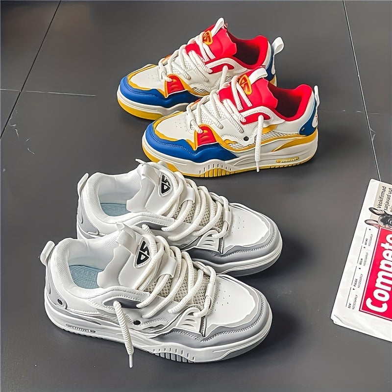 Zapatillas deportivas hombre bajas con detalles texturizados