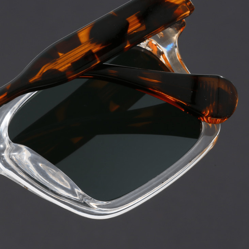 Gafas Sol Hombre Montura Acetato Lentes Protección UV400