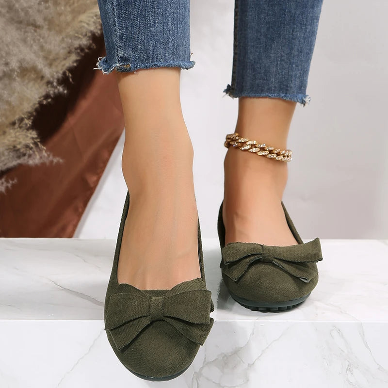 Zapatos Ballerina Mujer Comodos Ajuste Clasico