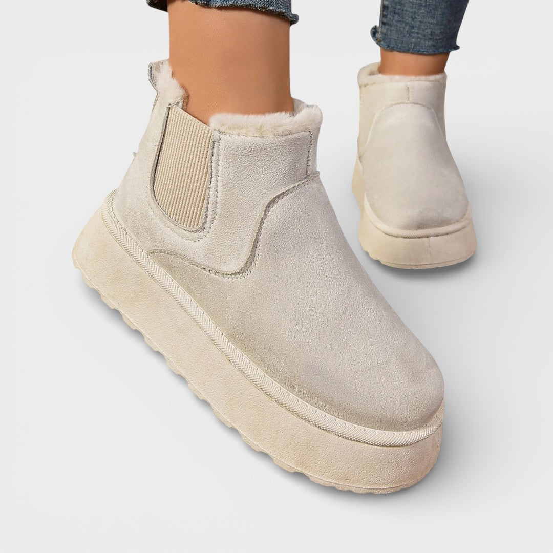 Botines Plataforma Cálidos de Invierno Mujer - Mavetta