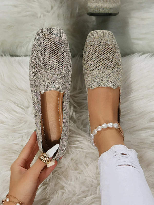 Zapatillas Mocasin Mujer Ligeras Suela Flexible Confort