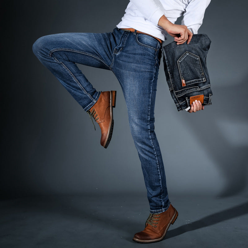 Jeans hombre elásticos slim fit cómodos estilo moderno diario - Mavetta