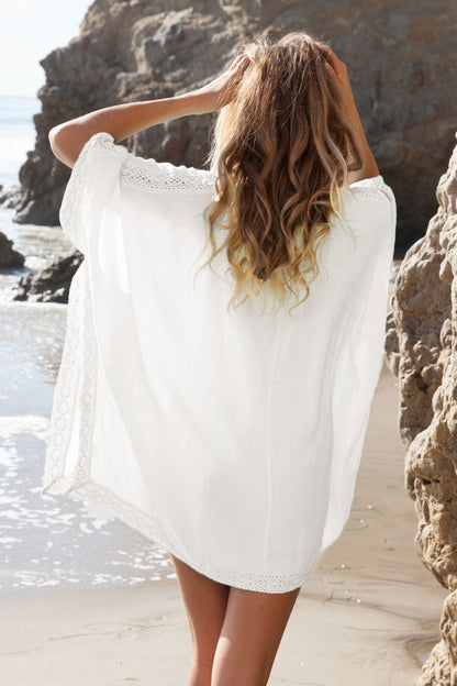 Vestido Camisero Mujer de Playa Pareo Escote Primavera Verano