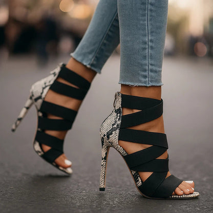Zapatos Mujer Tacón Medio Elegante