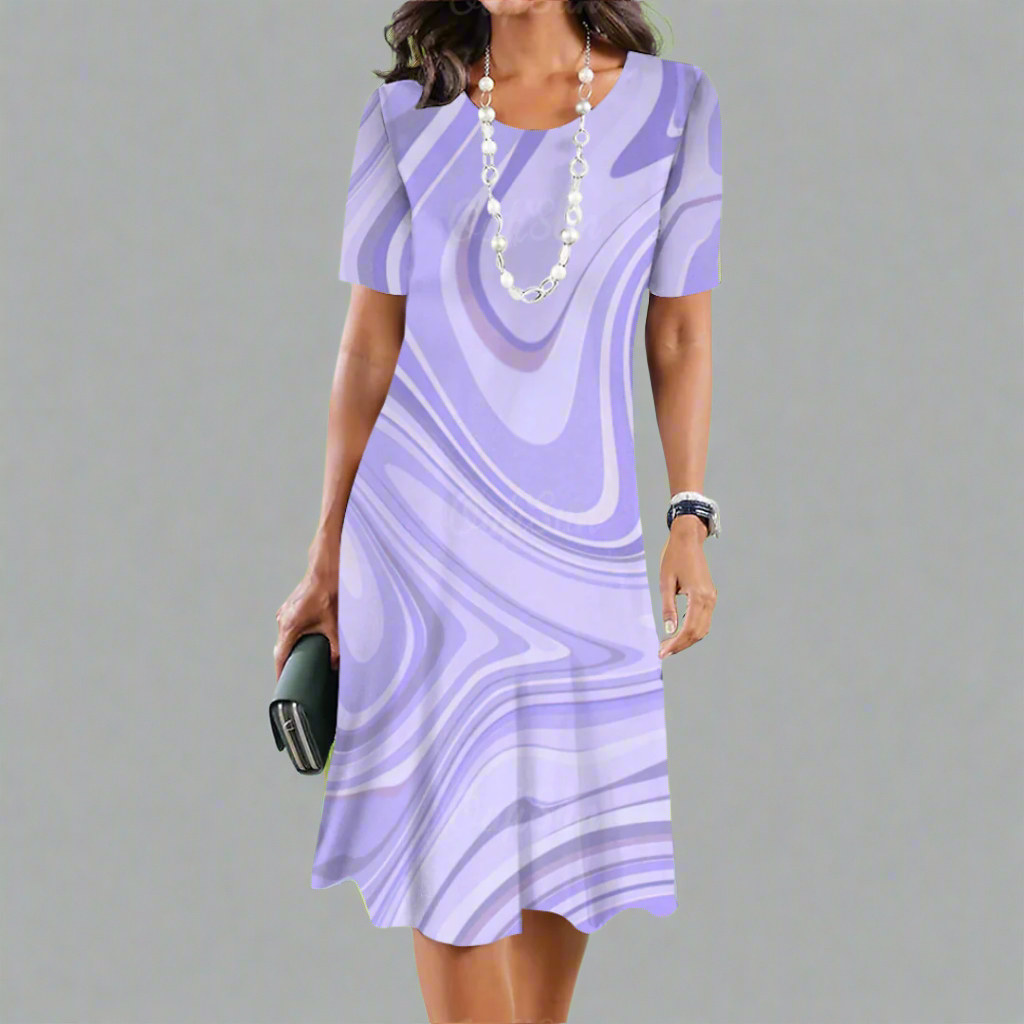 Vestido Verano Mujer Degradado Sin Mangas