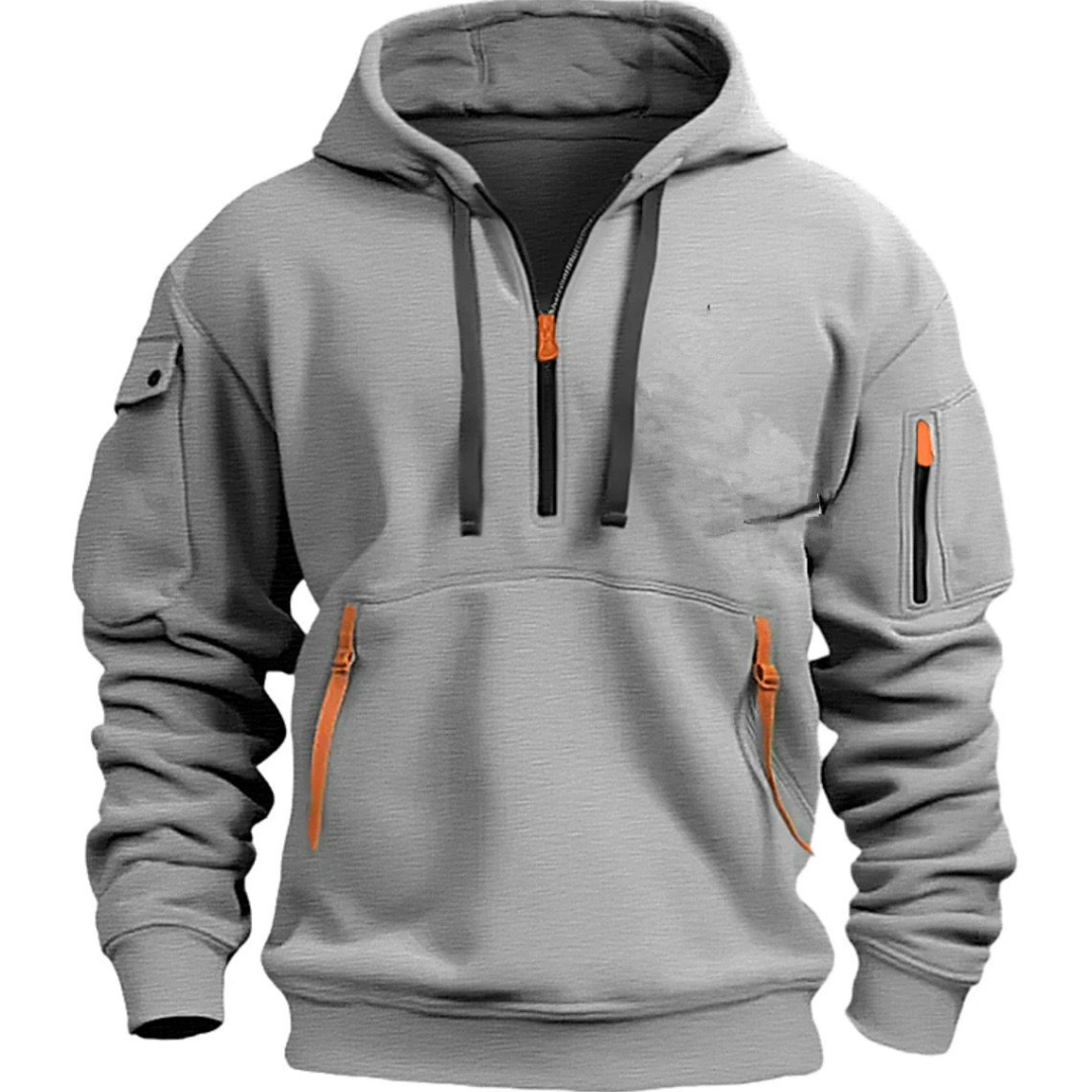 Sudadera Hombre con Capucha Invierno Ajuste Regular