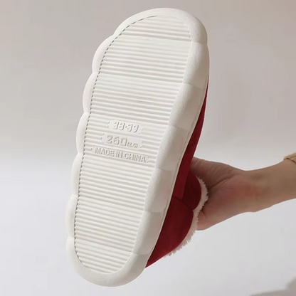 Pantuflas mujer con forro de algodón y suela suave