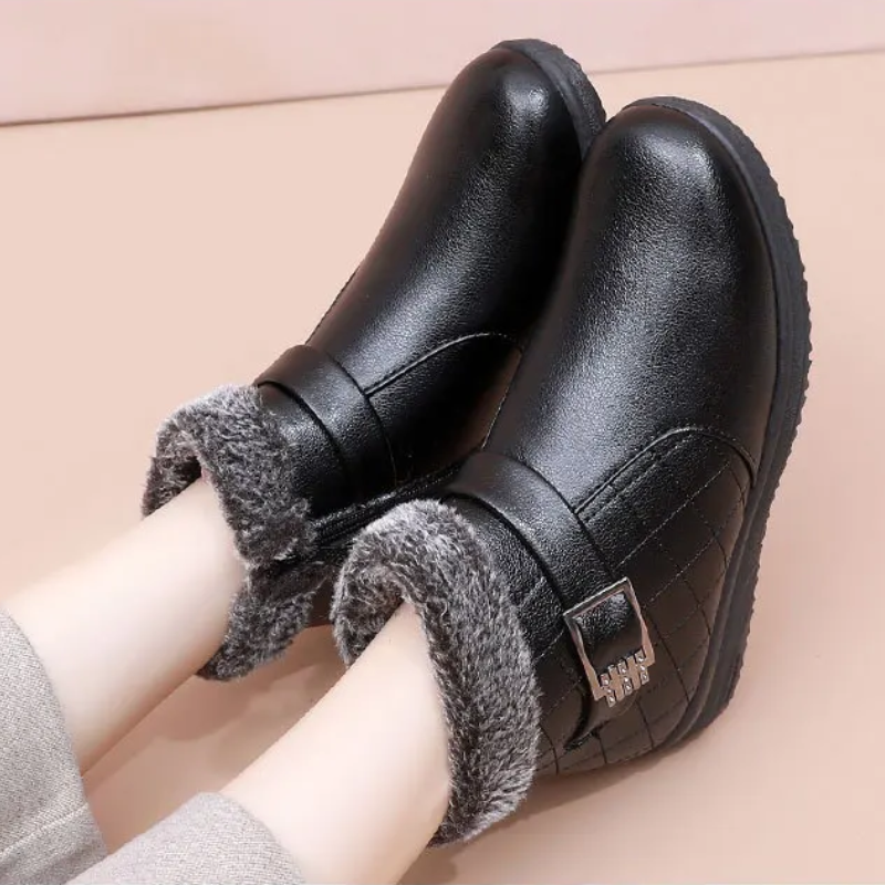 Botines Mujer con Suela Gruesa y Diseño Casual