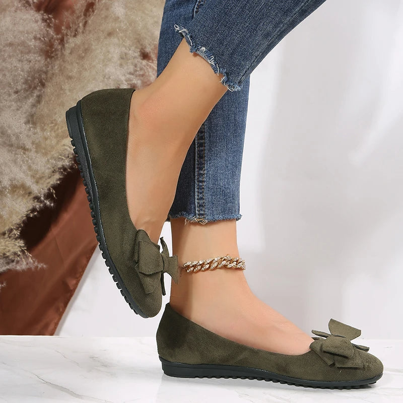 Zapatos Ballerina Mujer Comodos Ajuste Clasico