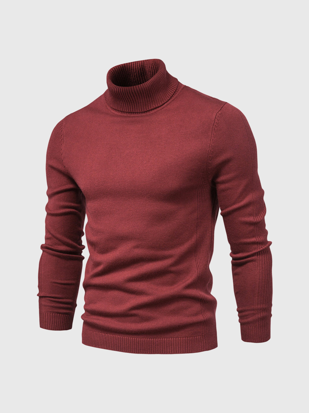 Jersey hombre Cuello alto Slim fit Ajustado