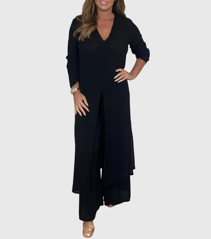 Conjunto Dos Piezas Mujer Estilo Elegante