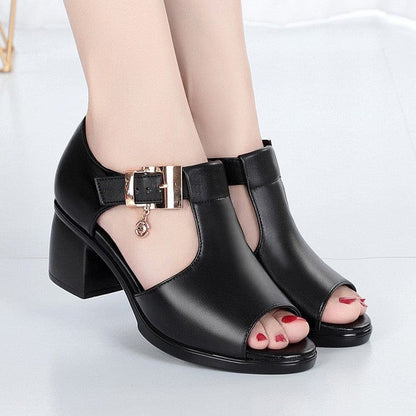 Sandalias ortopédicas mujer con soporte de talón diseño transpirable