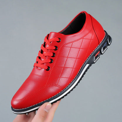 Zapatos Vestir Hombre Piel Sintetica Cordones Suela Goma