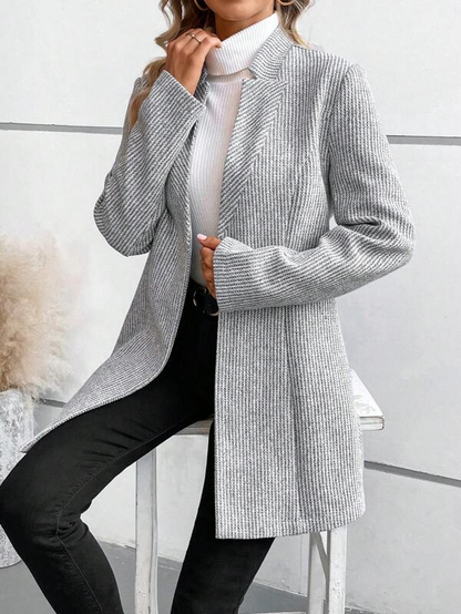 Chaqueta Blazer Mujer Elegante Ajuste Clásico