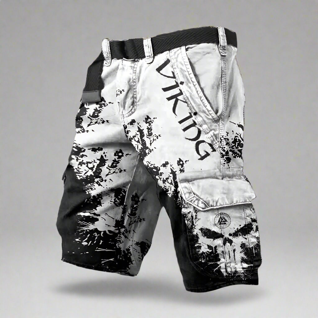 Bermudas cargo hombre Algodón Estampado Moderno - Mavetta