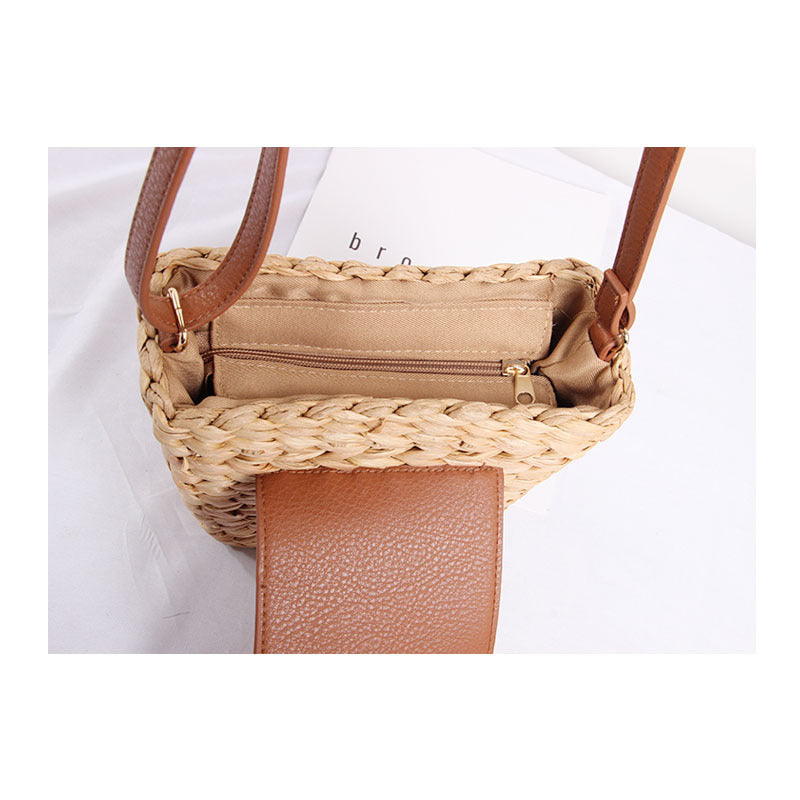 Bolso de mano mujer tejido artesanal ajustable