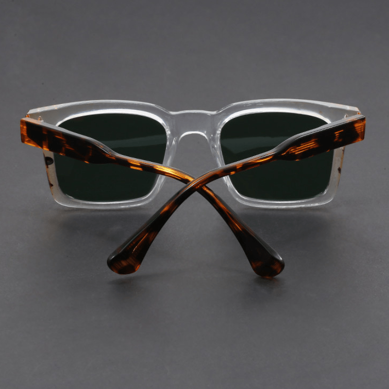 Gafas Sol Hombre Montura Acetato Lentes Protección UV400
