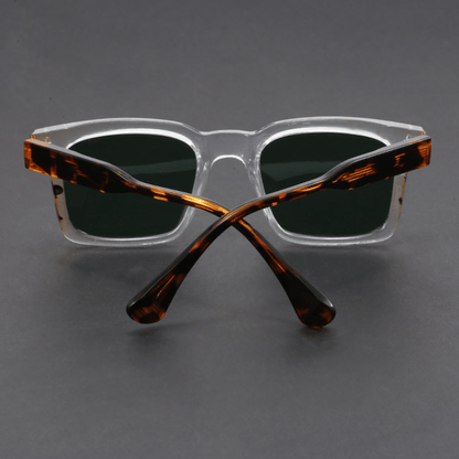 Gafas Sol Hombre Montura Acetato Lentes Protección UV400