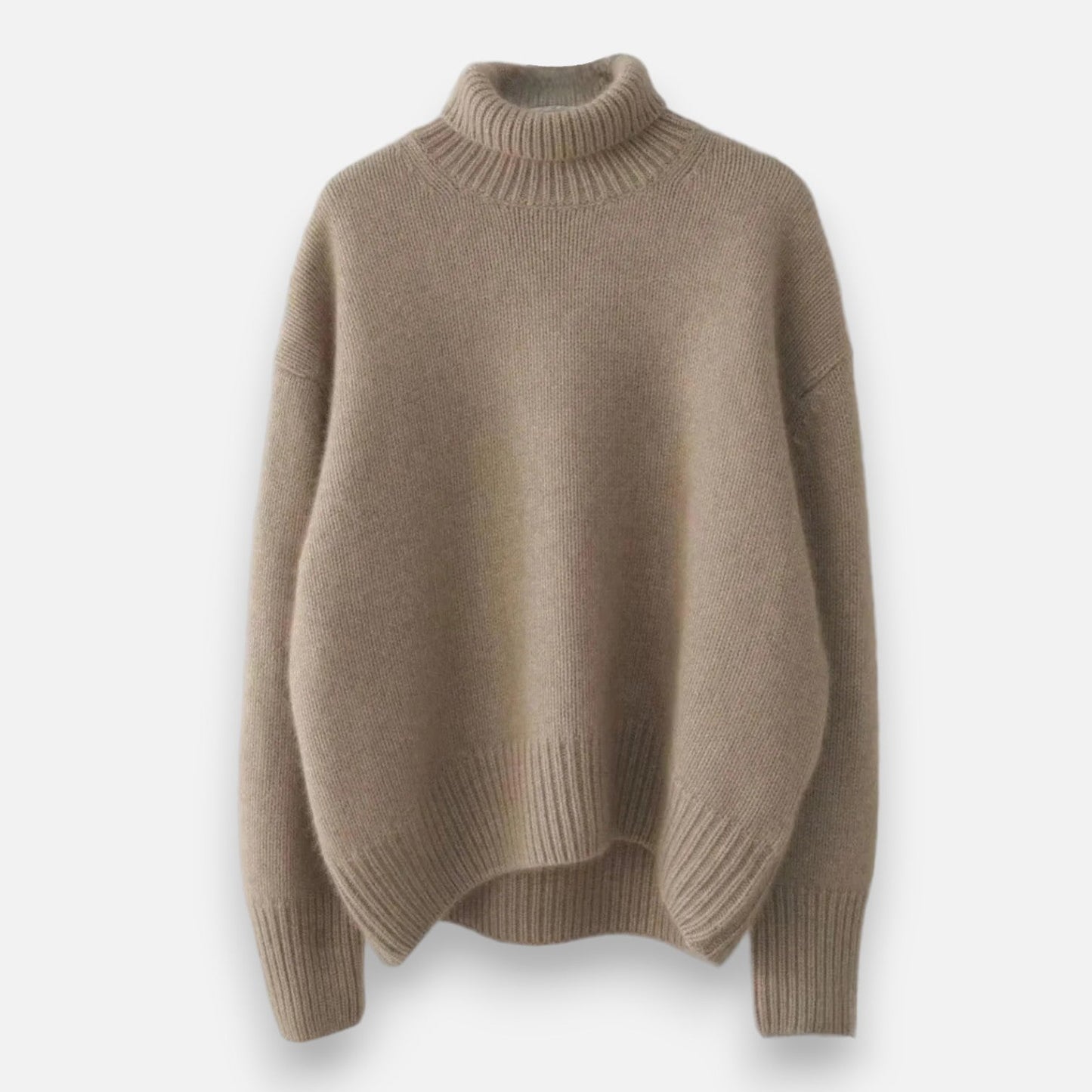 Jersey Mujer de Cashmere Invierno Cuello Alto