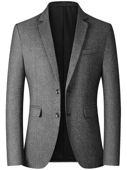 Blazer Hombre con Cierre Dos Botones Corte Clásico