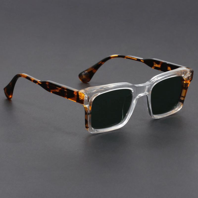 Gafas Sol Hombre Montura Acetato Lentes Protección UV400