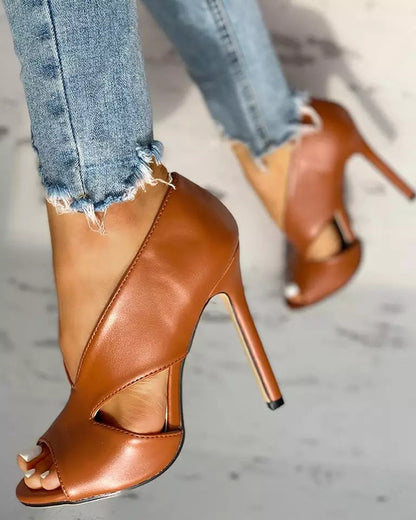Sandalias Mujer Ortopédicas Tacón Alto Diseño Abierto