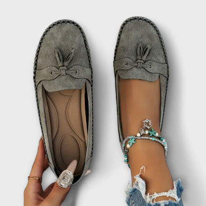 Mocasines Mujer Diseño Comodo Detalle Decorativo Frontal