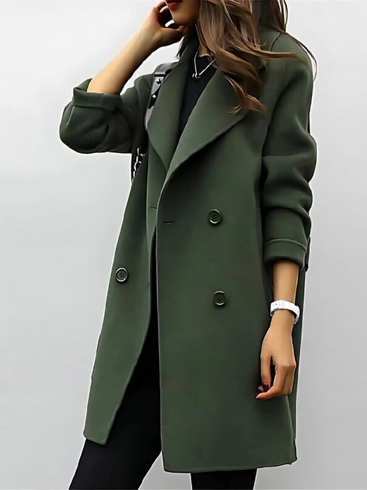 Abrigo Trench Mujer Clásico Largo - Mavetta