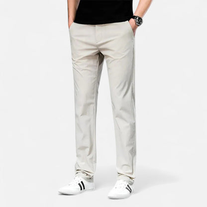 Pantalones Chino Hombre Algodón Comodos Corte Clasico