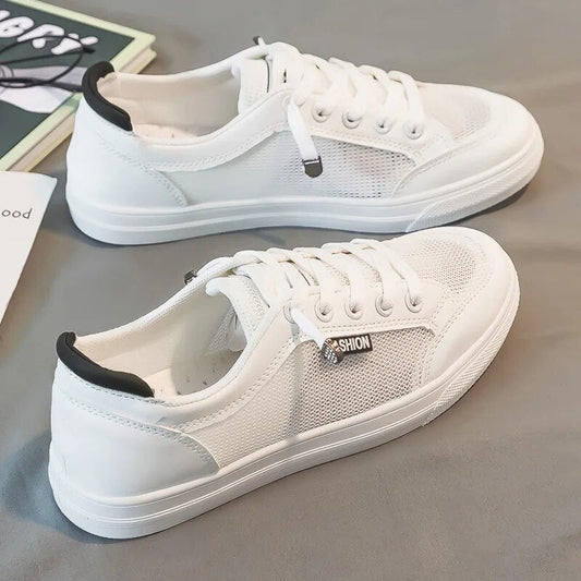 Zapatillas bajas mujer con paneles de malla transpirable - Mavetta